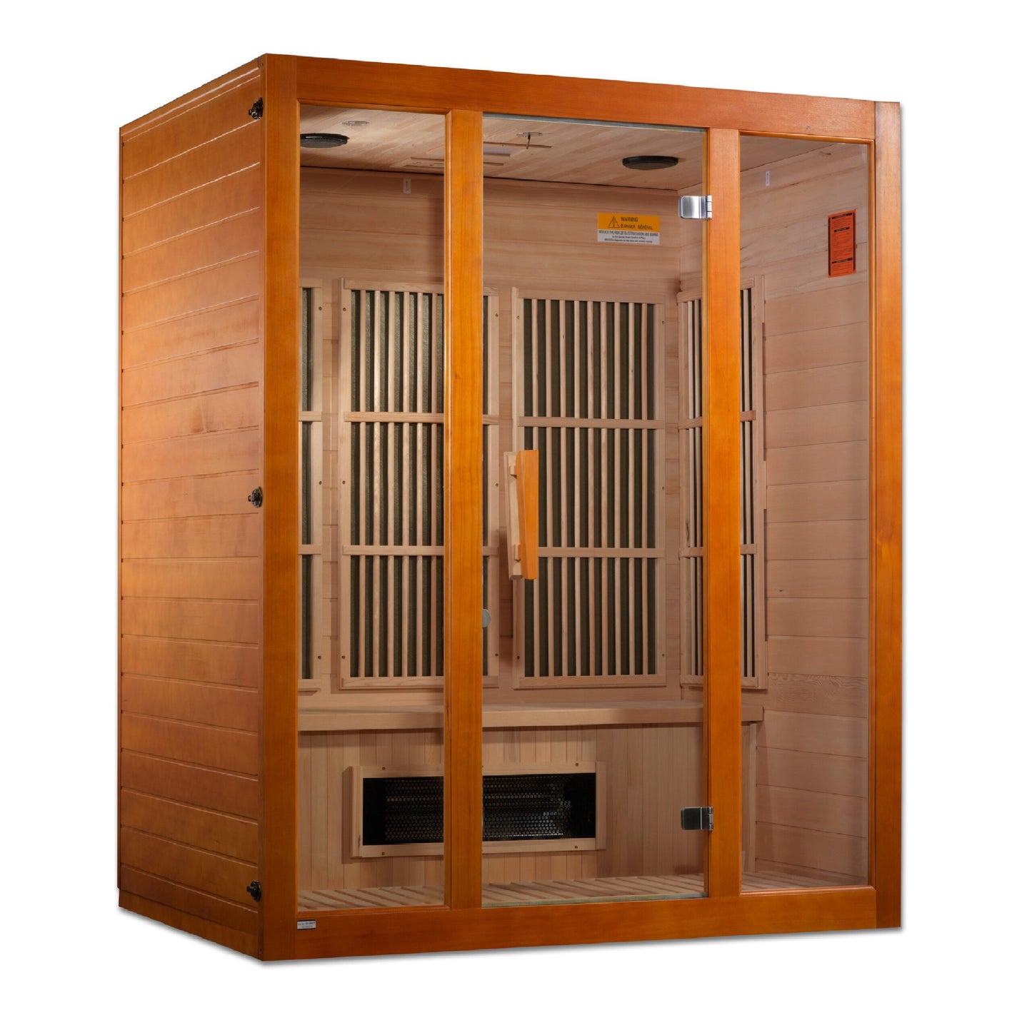 Alpine Dual Tech 3-Person Full Spectrum Infrared Sauna