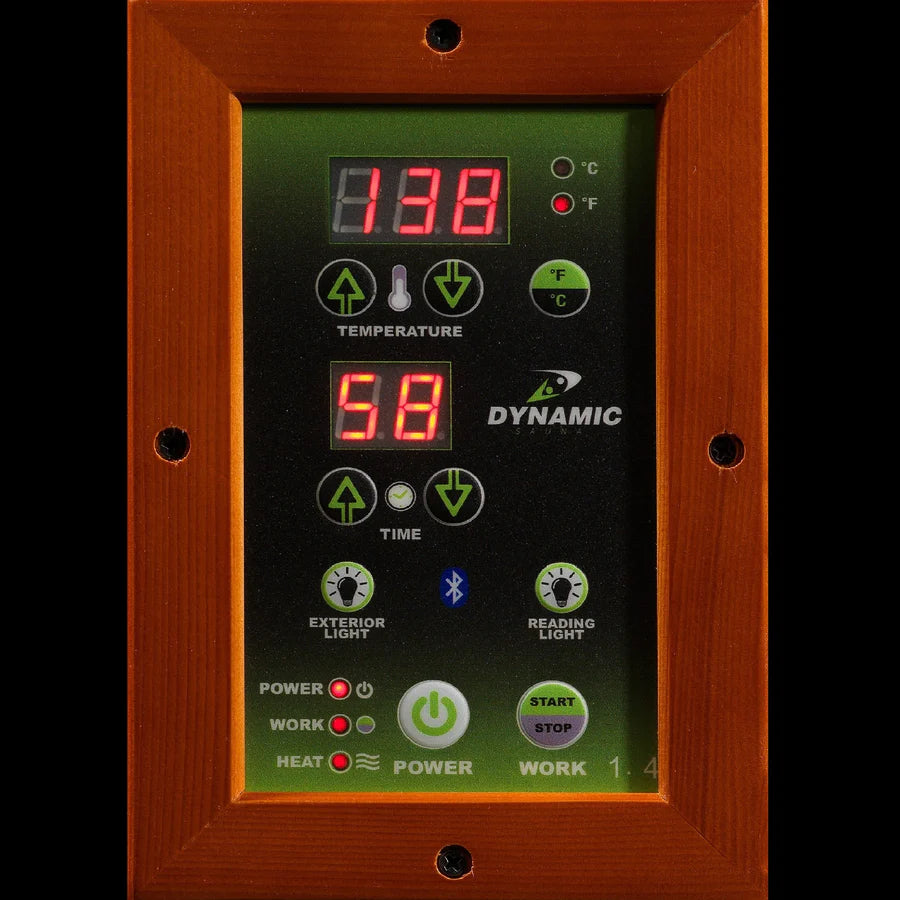 Bergamo Elite 4-Person Ultra Low EMF Infrared Sauna