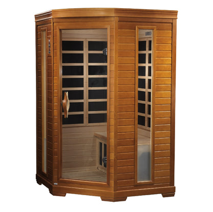 Hemming 2-Person Corner Far Infrared Sauna