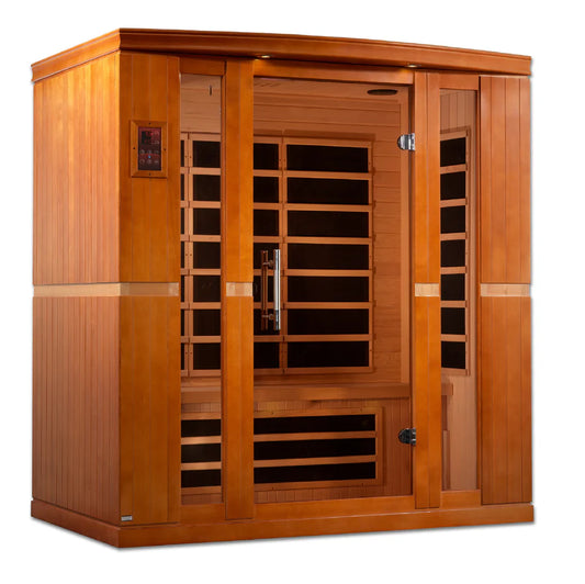 Bergamo Elite 4-Person Ultra Low EMF Infrared Sauna