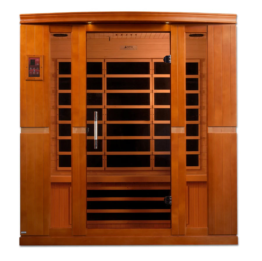 Bergamo Elite 4-Person Ultra Low EMF Infrared Sauna