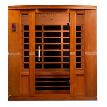 Bergamo Elite 4-Person Ultra Low EMF Infrared Sauna