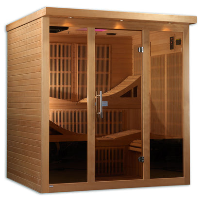 Monaco Elite 6-Person Near Zero EMF Far Infrared Sauna