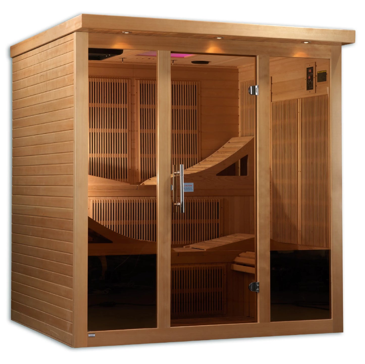 Monaco Elite 6-Person Near Zero EMF Far Infrared Sauna