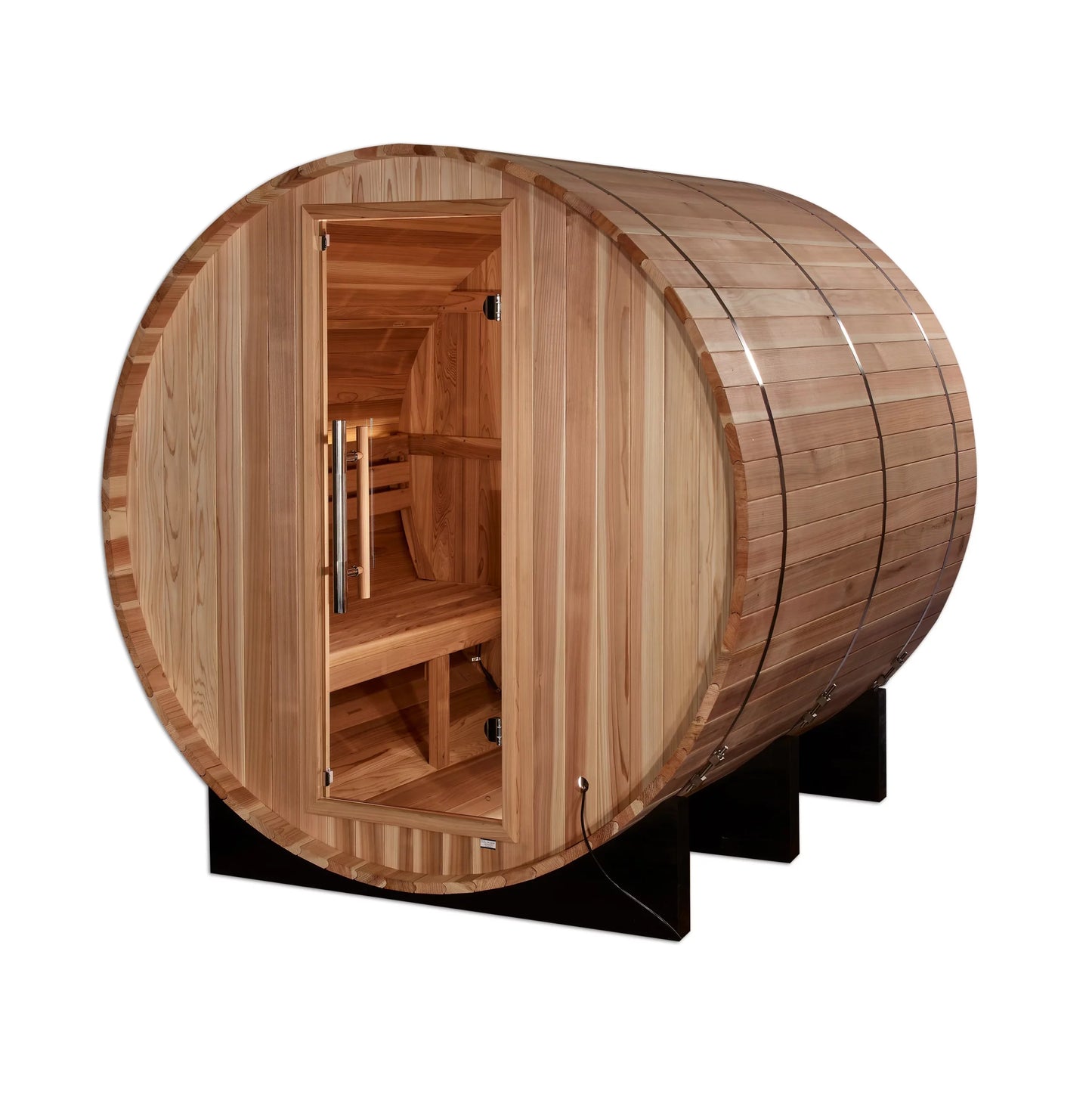 Arosa 4-Person Outdoor Barrel Sauna
