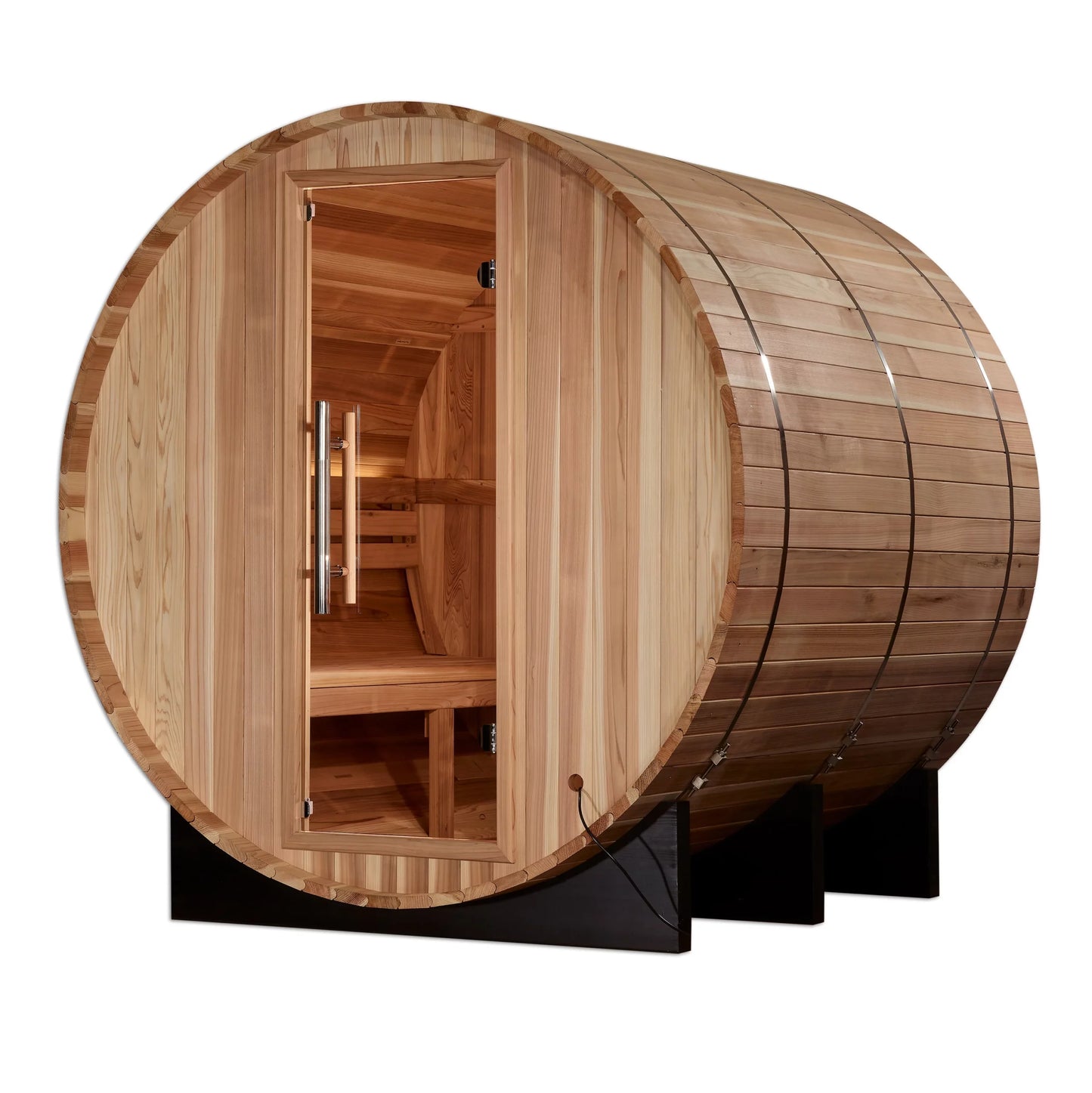 Arosa 4-Person Outdoor Barrel Sauna