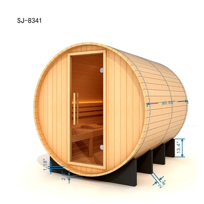 St. Moritz 2-Person Outdoor Barrel Sauna