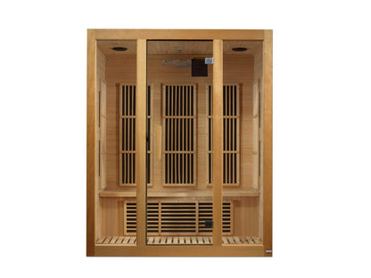 Bellevue Near Zero EMF 3-Person Far Infrared Sauna