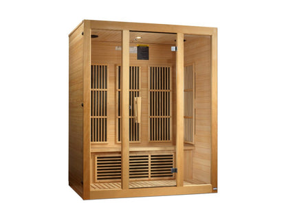 Bellevue Near Zero EMF 3-Person Far Infrared Sauna
