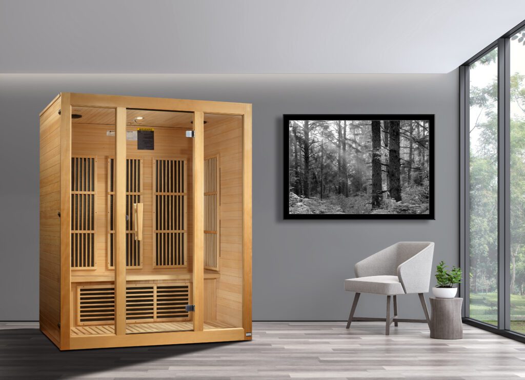 Bellevue 3-Person Far Infrared Sauna