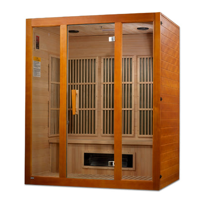 Alpine Dual Tech 3-Person Full Spectrum Infrared Sauna