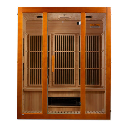 Alpine Dual Tech 3-Person Full Spectrum Infrared Sauna