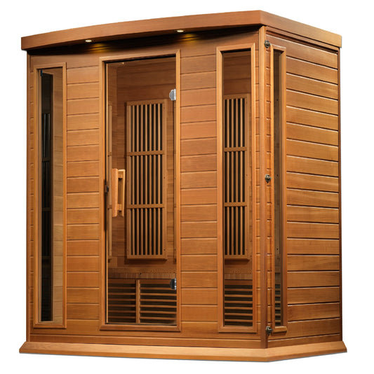 Chaumont 4-Person Far Infrared Sauna - Canadian Red Cedar