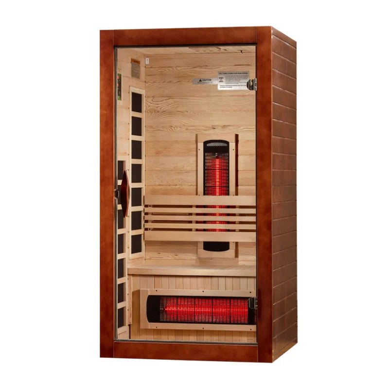 Santorini 1-2 Person Full Spectrum Infrared Sauna